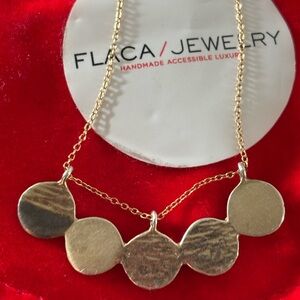 18K Gold Plated Sterling Silver Necklace